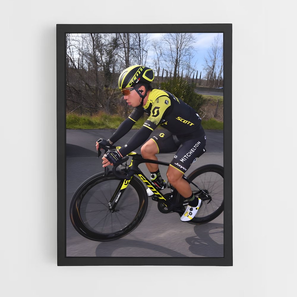 Poster Pédaleur de Rêves – affiche Cyclisme (vue 2)